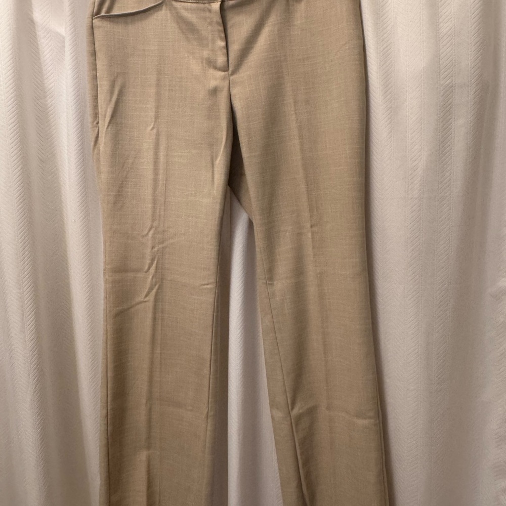 White House Black Market Beige Women's Trousers